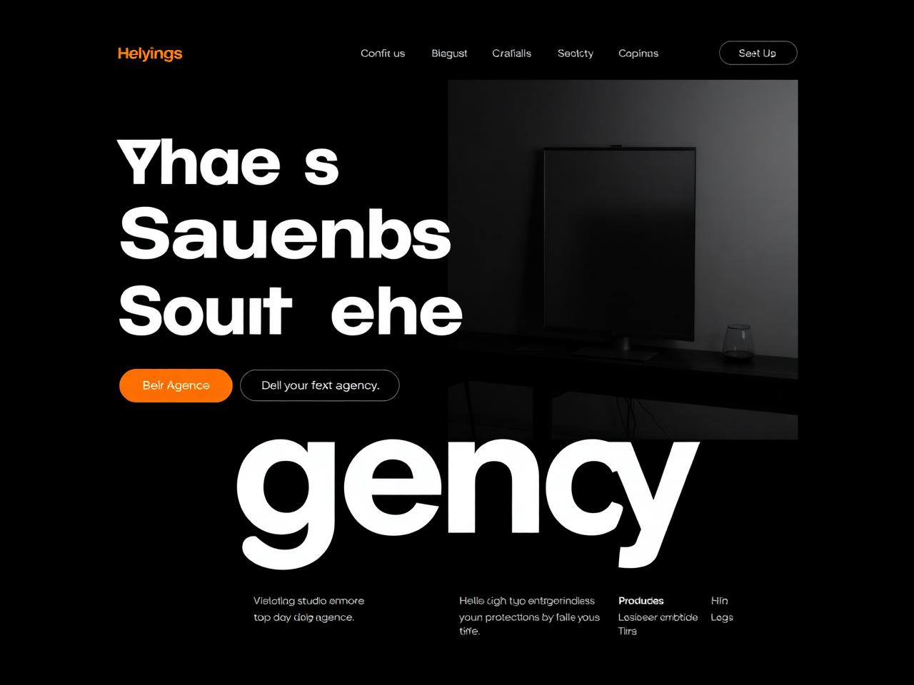 Landing page